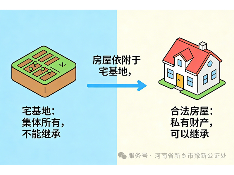 【公证员讲公证】老家宅基地上的房屋，到底能不能继承？
